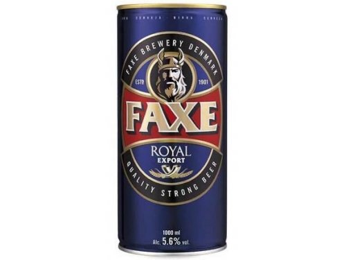 Пиво Faxe Royal Export 1л 