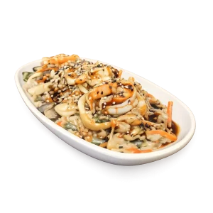 Гохан з морепродуктами