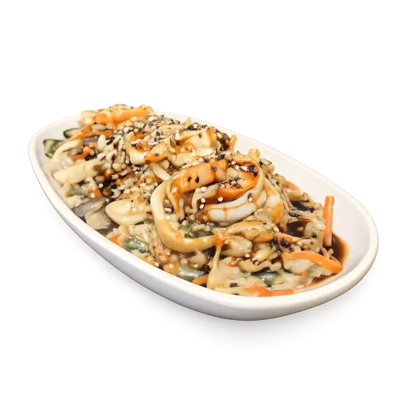 Гохан з морепродуктами